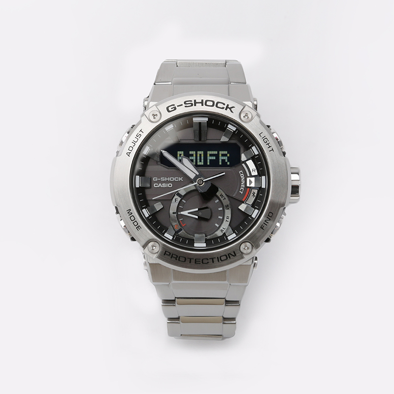  серебряные часы Casio G-Shock GST-B200D-1AER - цена, описание, фото 1